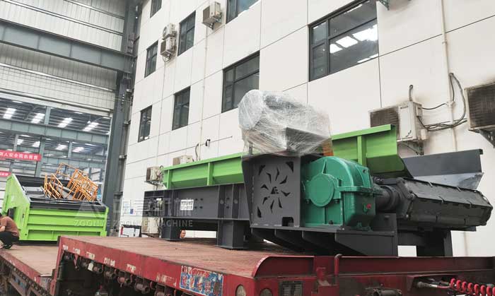 發(fā)運！中意機械裝修垃圾處理設備完成調試，裝車奔赴項目現場